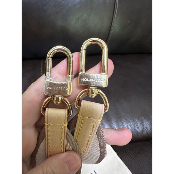 Brand New Louis Vuitton Beige Jacquard Adjustable Strap - Picture 2 of 7